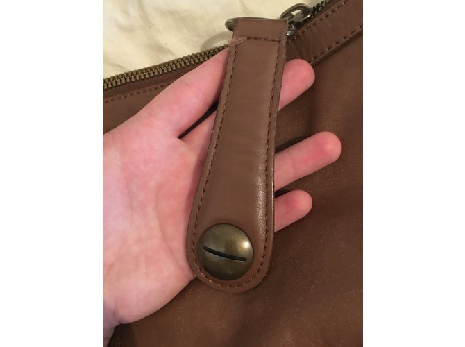 Gerard Darel Midday Midnight Ledertasche Hellbraun - Ansicht 8