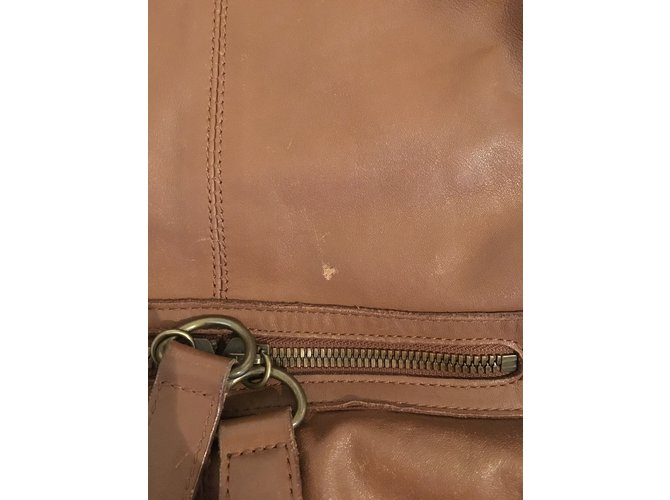 Gerard Darel Midday Midnight Ledertasche Hellbraun - Ansicht 9