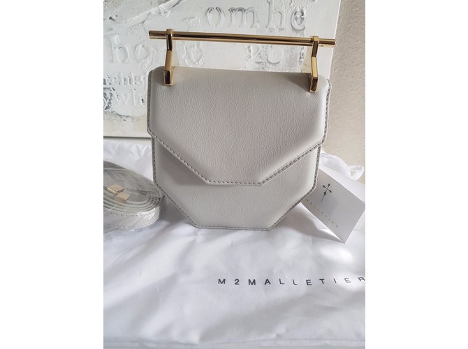 M2malletier Handtasche Aus weiß - Ansicht 4