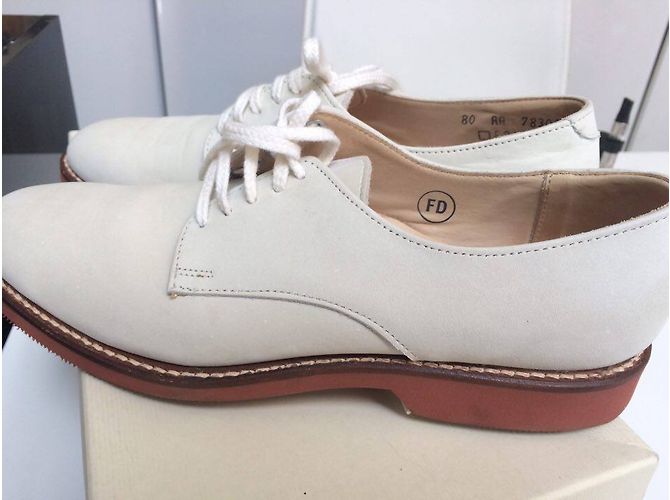 Ballerine Cole Haan Bucks in scamosciato avorio - vista 10