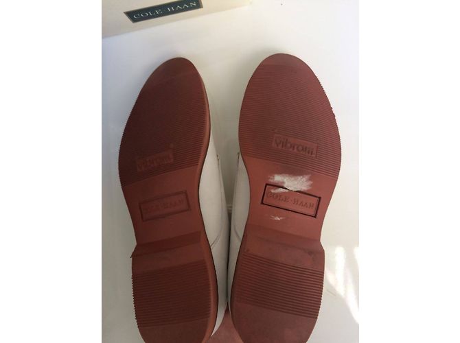 Ballerine Cole Haan Bucks in scamosciato avorio - vista 11