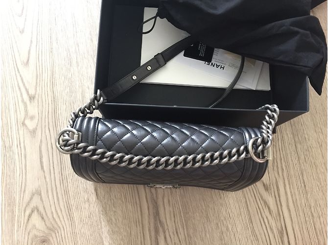 Boy Chanel Handtasche Schwarz - Ansicht 13