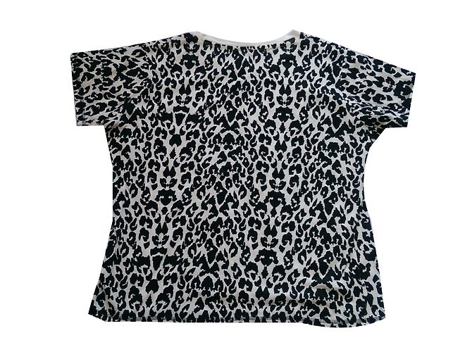 Top de algodão estampado Maje Multicor - vista 2