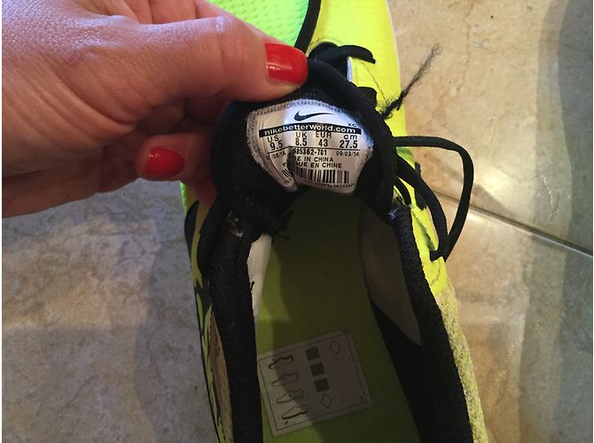 Scarpe da calcio Nike Gialle Cotone 42EU Giallo - vista 4