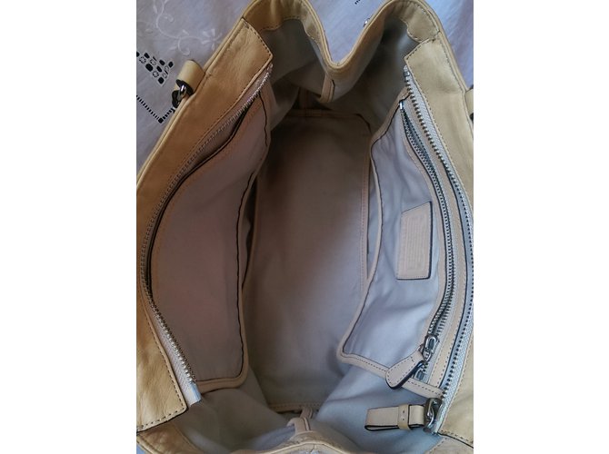 Borsa a mano Coach Hamptons Weekend in pelle - vista 12