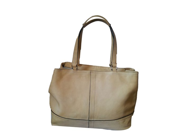 Borsa a mano Coach Hamptons Weekend in pelle - vista 2