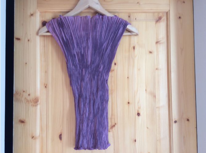 Autre Marque Top plisado Ganteb's morado Púrpura - vista 6