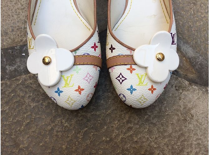 Louis Vuitton Ballerine Multicolore - vista 3