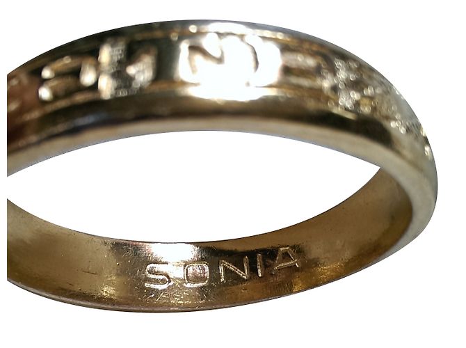 Bracciale Sonia Rykiel Oro in Metallo D'oro - vista 2