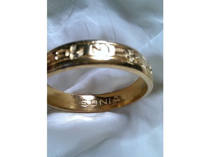 Bracciale Sonia Rykiel Oro in Metallo D'oro - vista 6