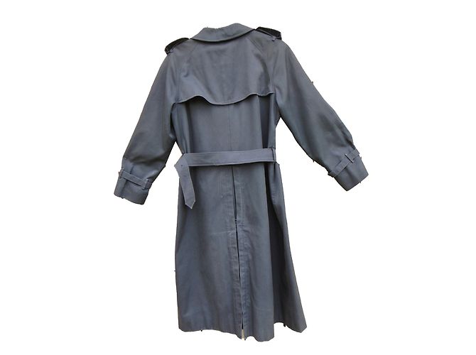 Trench Burberry Blu Navy - vista 2