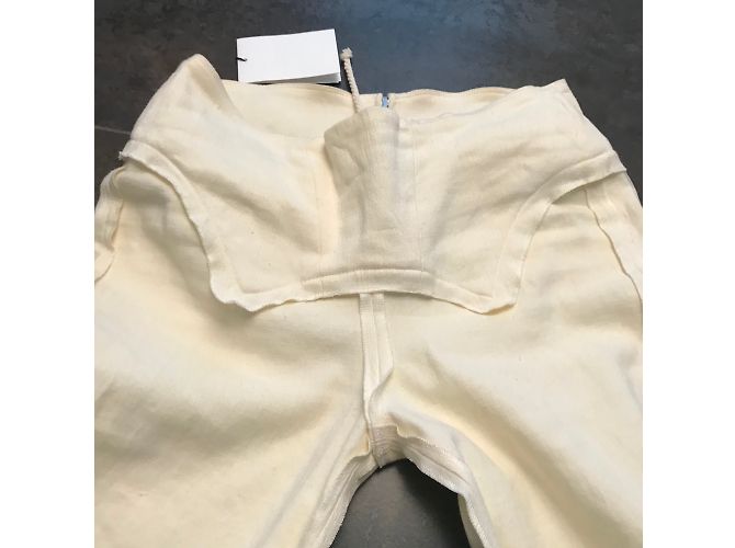 Isabel Marant Nubia Hose Eggshell Baumwolle Leinen Aus weiß - Ansicht 6