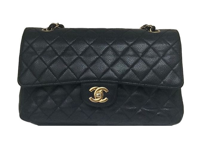 Timeless Chanel Caviale medio senza tempo Nero - vista 2