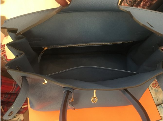 Hermès Birkin 35 Azul - vista 20