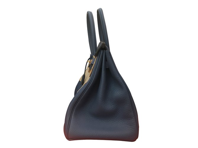 Hermès Birkin 35 Azul - vista 7