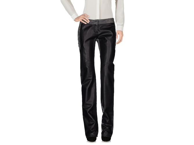 Lederhose Just Cavalli, Größe IT38 ( XS). Schwarz - Ansicht 3