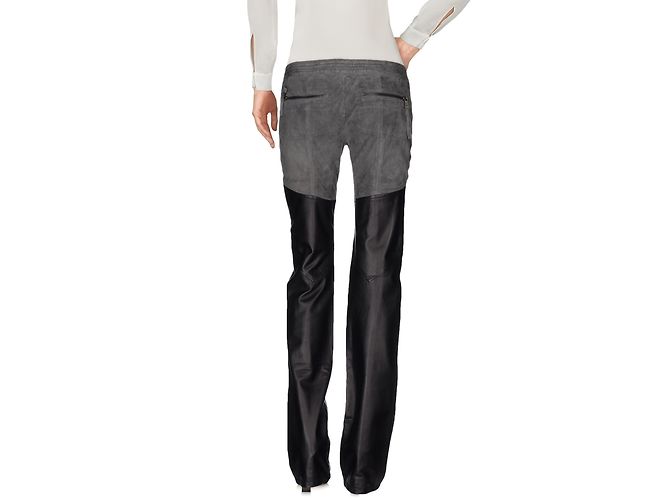 Lederhose Just Cavalli, Größe IT38 ( XS). Schwarz - Ansicht 4