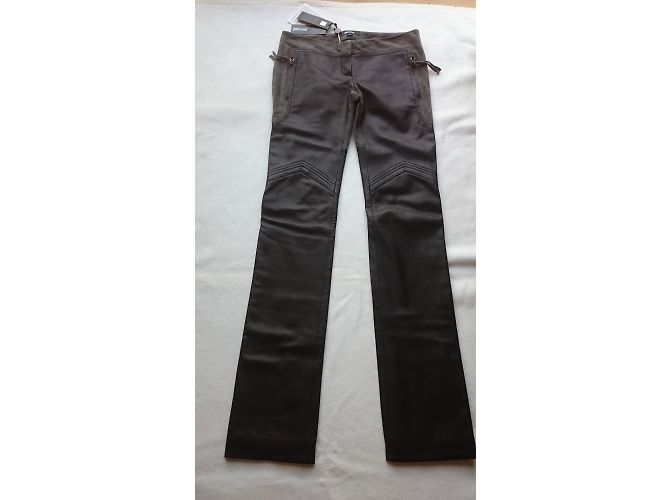 Lederhose Just Cavalli, Größe IT38 ( XS). Schwarz - Ansicht 5