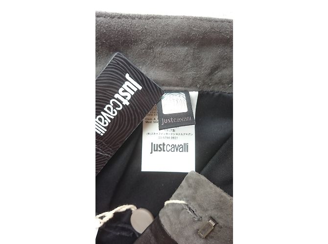 Lederhose Just Cavalli, Größe IT38 ( XS). Schwarz - Ansicht 8