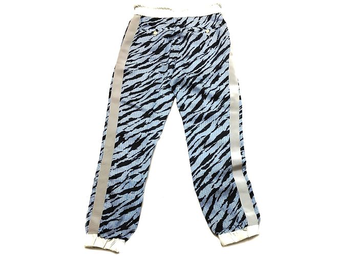 Sacai Luck Pantalones, polainas Azul - vista 2