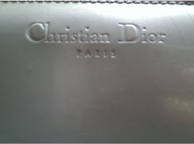 Cartera Christian Dior Piel Barnizada Beige Rosa - vista 9