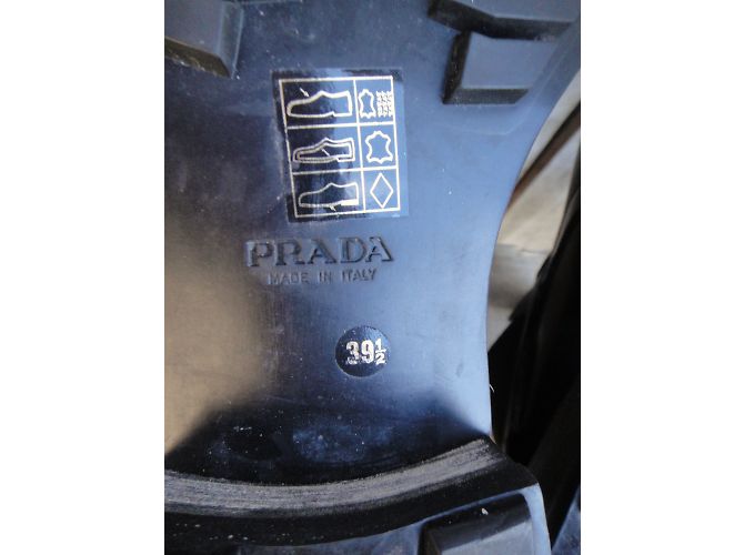 Prada Black Leather Boots - view 6