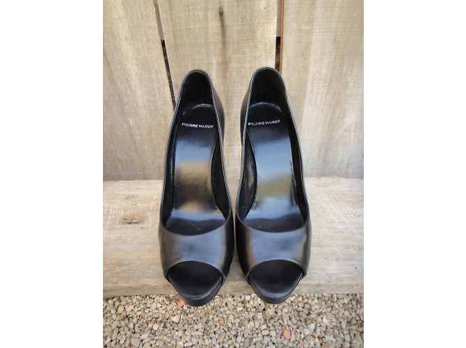 Décolleté Pierre Hardy in pelle nera taglia 39 Nero - vista 5