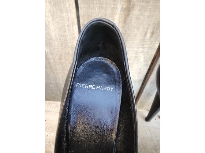 Décolleté Pierre Hardy in pelle nera taglia 39 Nero - vista 6