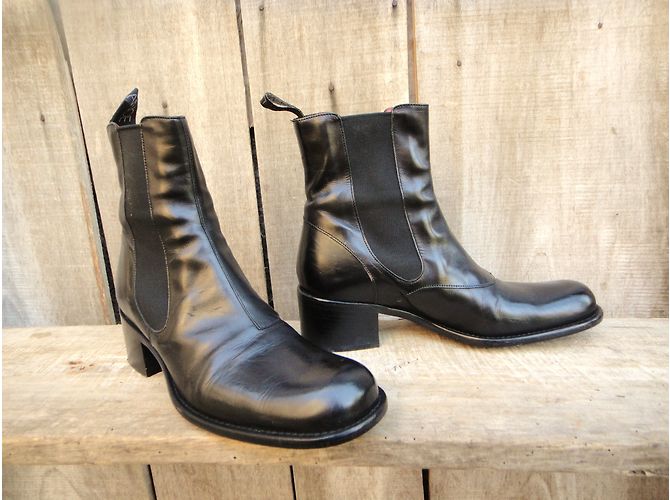 Stivaletti Chelsea Free Lance in pelle nera 37 Nero - vista 3