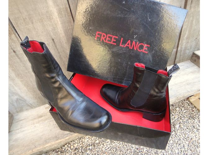 Stivaletti Chelsea Free Lance in pelle nera 37 Nero - vista 4