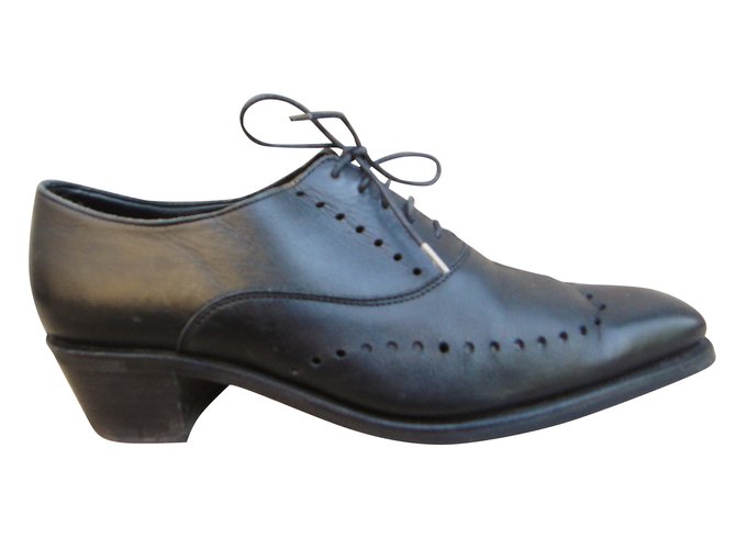 Paraboot Richlieu Scarpe stringate in pelle nere Nero - vista 2
