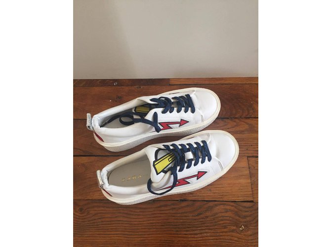 basket blanche zara femme