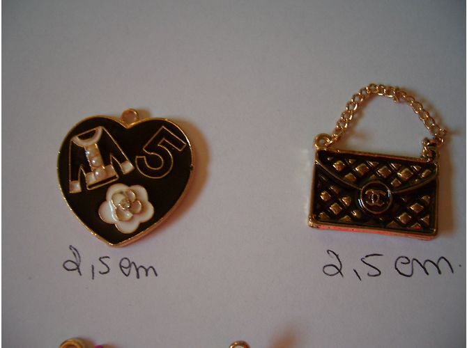 Chanel Collares pendientes Multicolor - vista 3