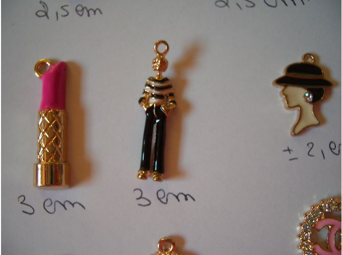 Chanel Collares pendientes Multicolor - vista 4