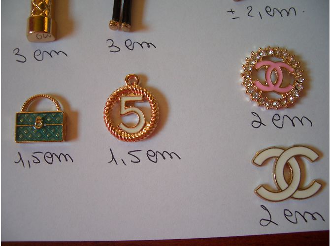 Chanel Collares pendientes Multicolor - vista 5