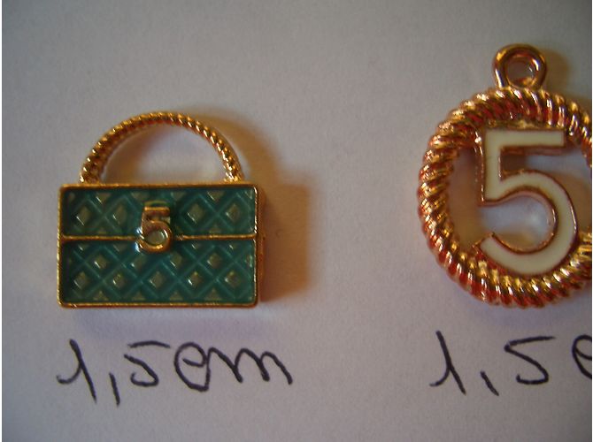 Chanel Collares pendientes Multicolor - vista 9