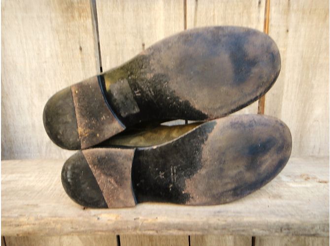 Botines Acne Jeans Caqui de piel - vista 5