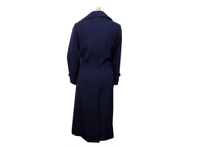 Hermès Impermeabili Blu navy - vista 2