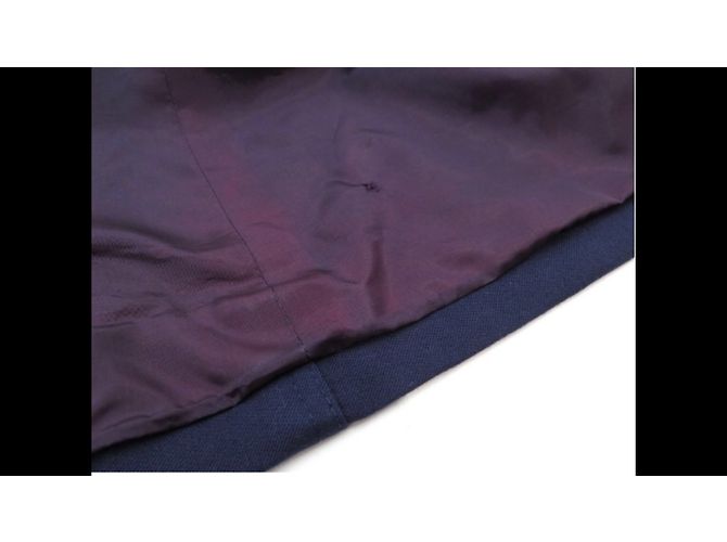 Hermès Impermeabili Blu navy - vista 6