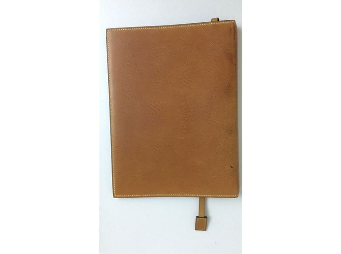 Hermès Set di 2 casi di agenda Nero Beige - vista 3