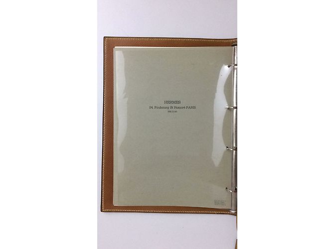 Hermès Set di 2 casi di agenda Nero Beige - vista 4
