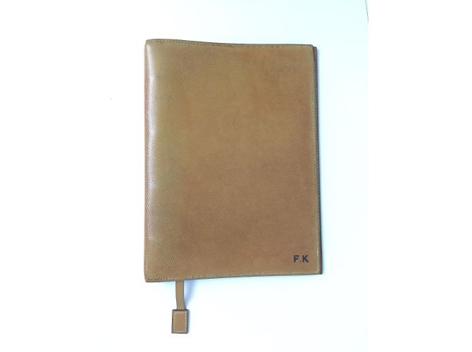 Hermès Set di 2 casi di agenda Nero Beige - vista 7