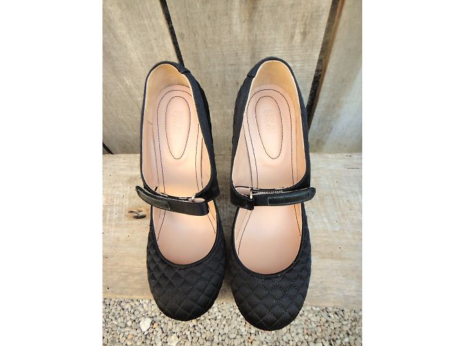 Décolleté Babies See by Chloé nere in raso e pelle 37 Nero - vista 5