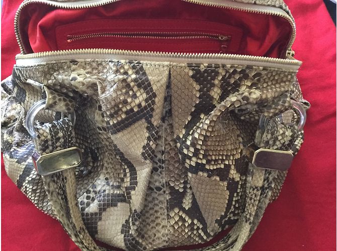 Bolsa Christian Louboutin em python - vista 9