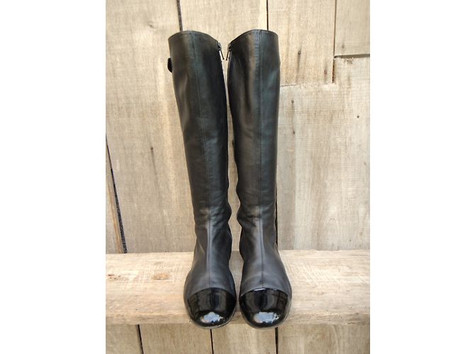Botas de cuero negras Colisee De Sacha Negro - vista 5