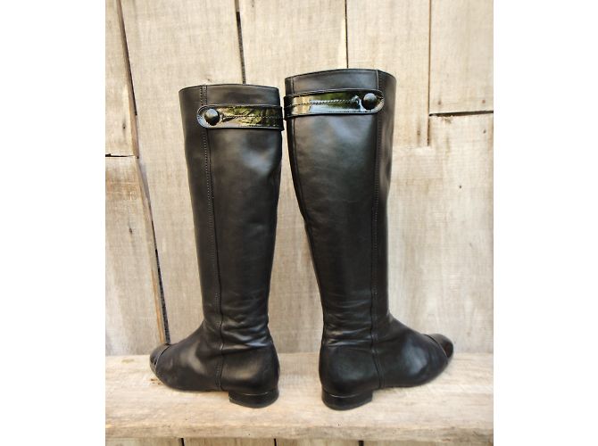 Botas de cuero negras Colisee De Sacha Negro - vista 6