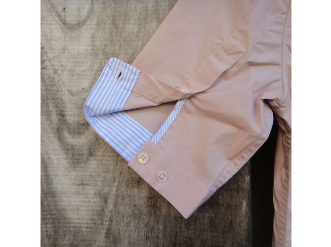 Camicia Paul Smith Black Label Rosa e Bianca in Cotone - vista 7