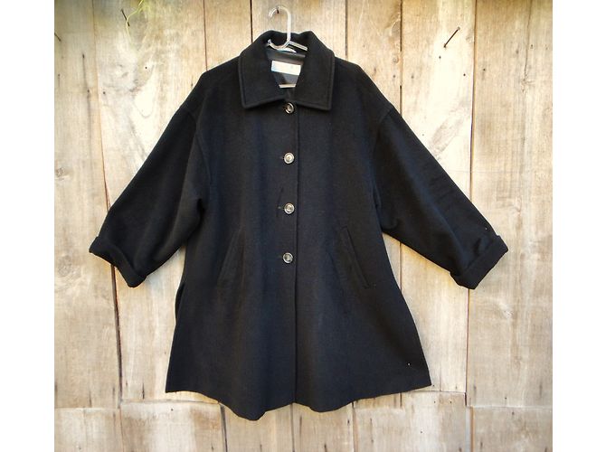 Abrigo Max Mara de lana negro - vista 10
