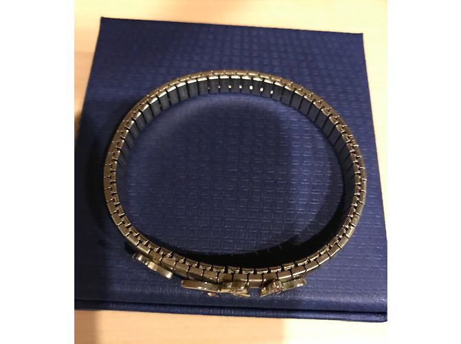Autre Marque Bracciale Swarovski con Farfalle Rosa Argentato Argento - vista 6