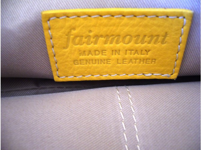 Fairmount Borse Giallo - vista 3